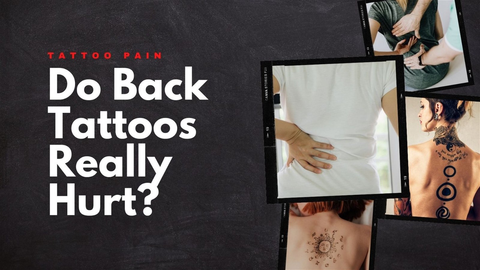 Tattoo Pain Chart: Least To Most Painful Tattoo Placements