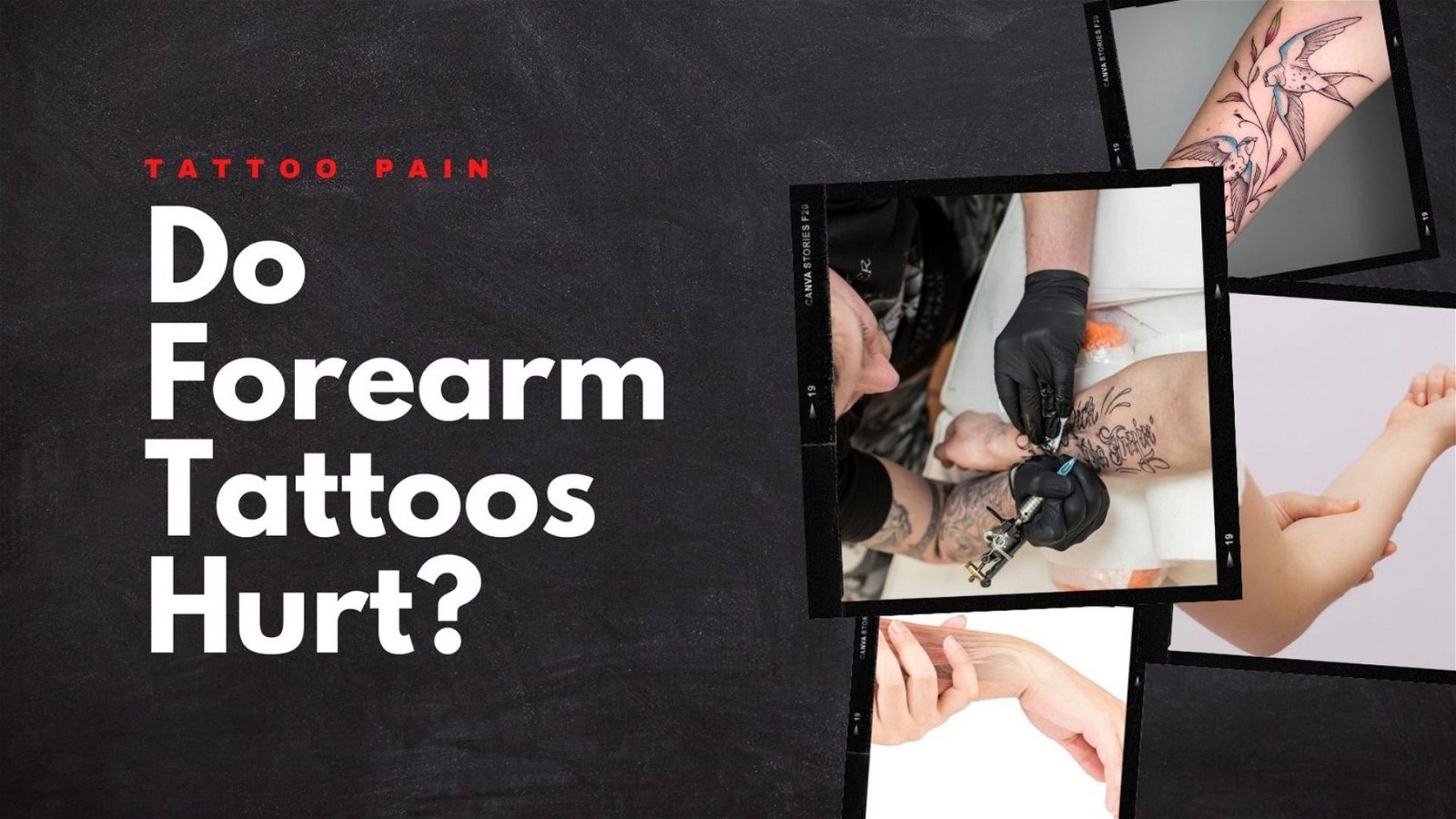 Do Tattoos Hurt  Full Tattoo Pain Chart